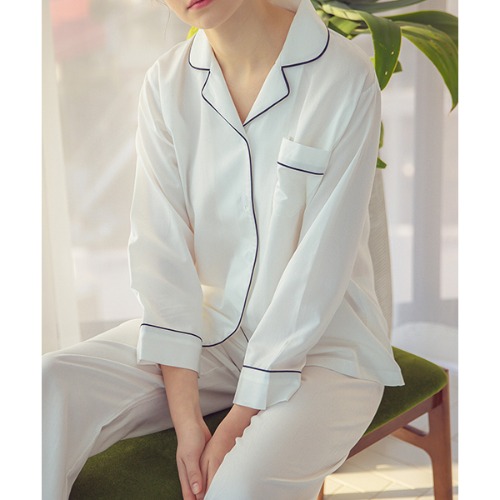 basic pajama(white/pink/navy)